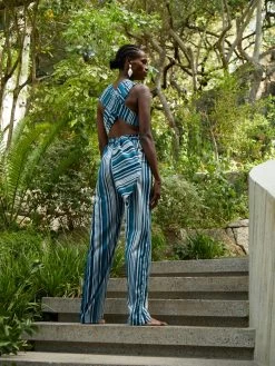 UMY Jumpsuit - Rayas Blu -Diarrablu 0036 0024 A3A4600