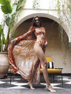 Sirene Kimono - Bela Orange -Diarrablu DIYA BackSide OtherViews0D7A1515