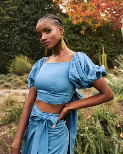 Sustainable Zany Top - Solid Teal