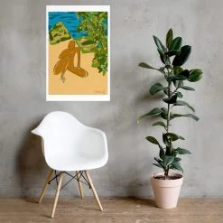 Afternoon In Makaha | Art Print -Diarrablu afternoon in makaha art print 337883