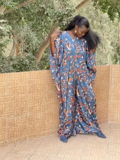 Alaise Jumpsuit - Walo Teal -Diarrablu alaise jumpsuit walo 712290