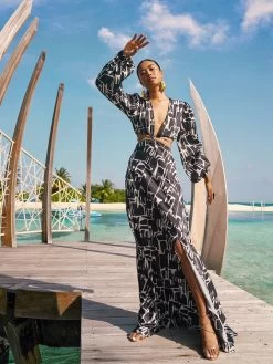 Amal Dress - Isla Noir 8 Amal Dress - Isla Noir -Diarrablu amal dress isla noir 245588