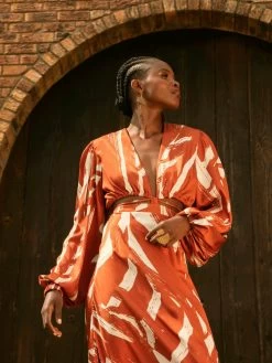 Amal Dress - Suto Rust -Diarrablu amal dress suto rust 516386