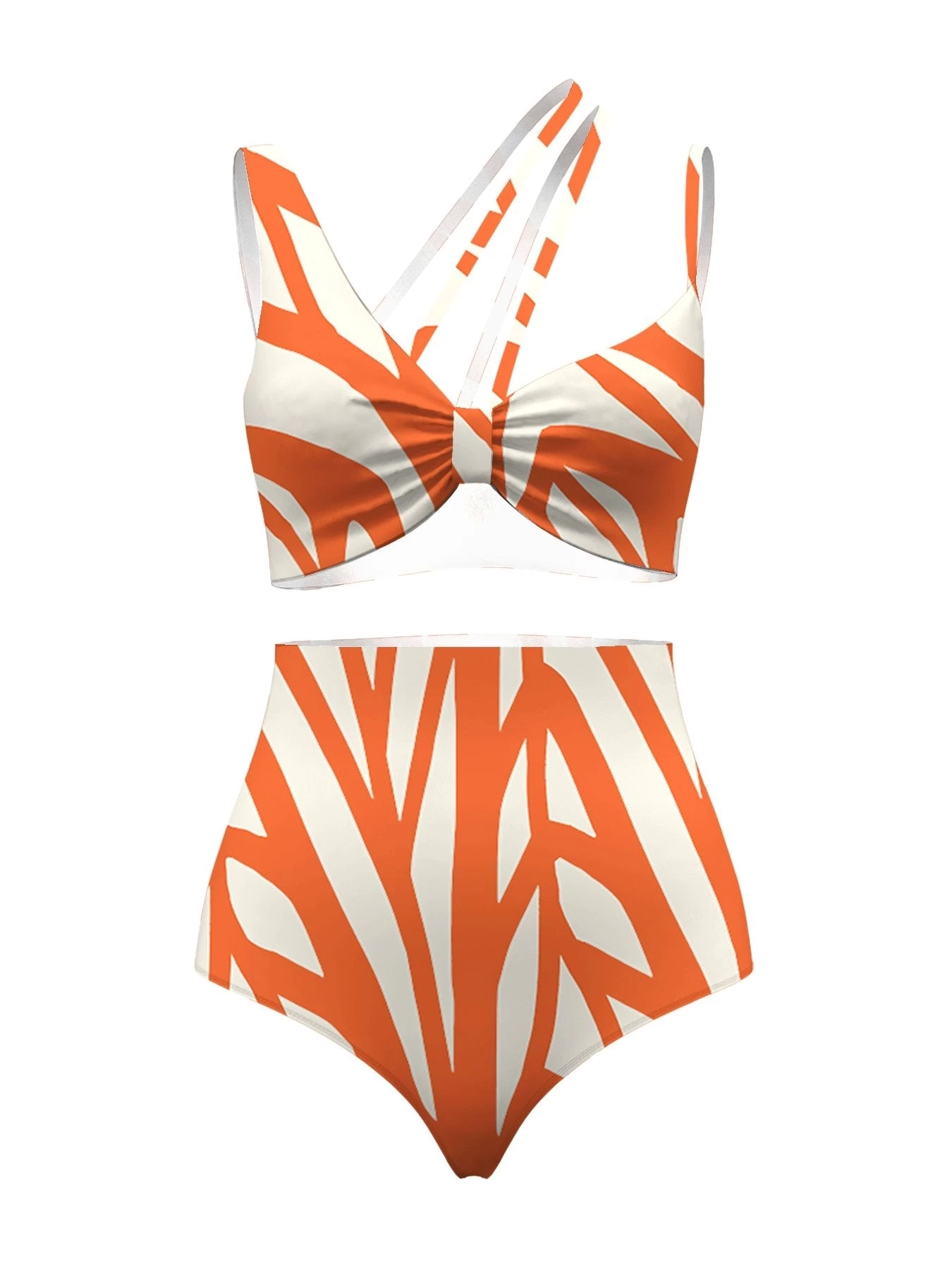 Aram Swimsuit - Bela Orange 4 Aram Swimsuit - Bela Orange – Image 2