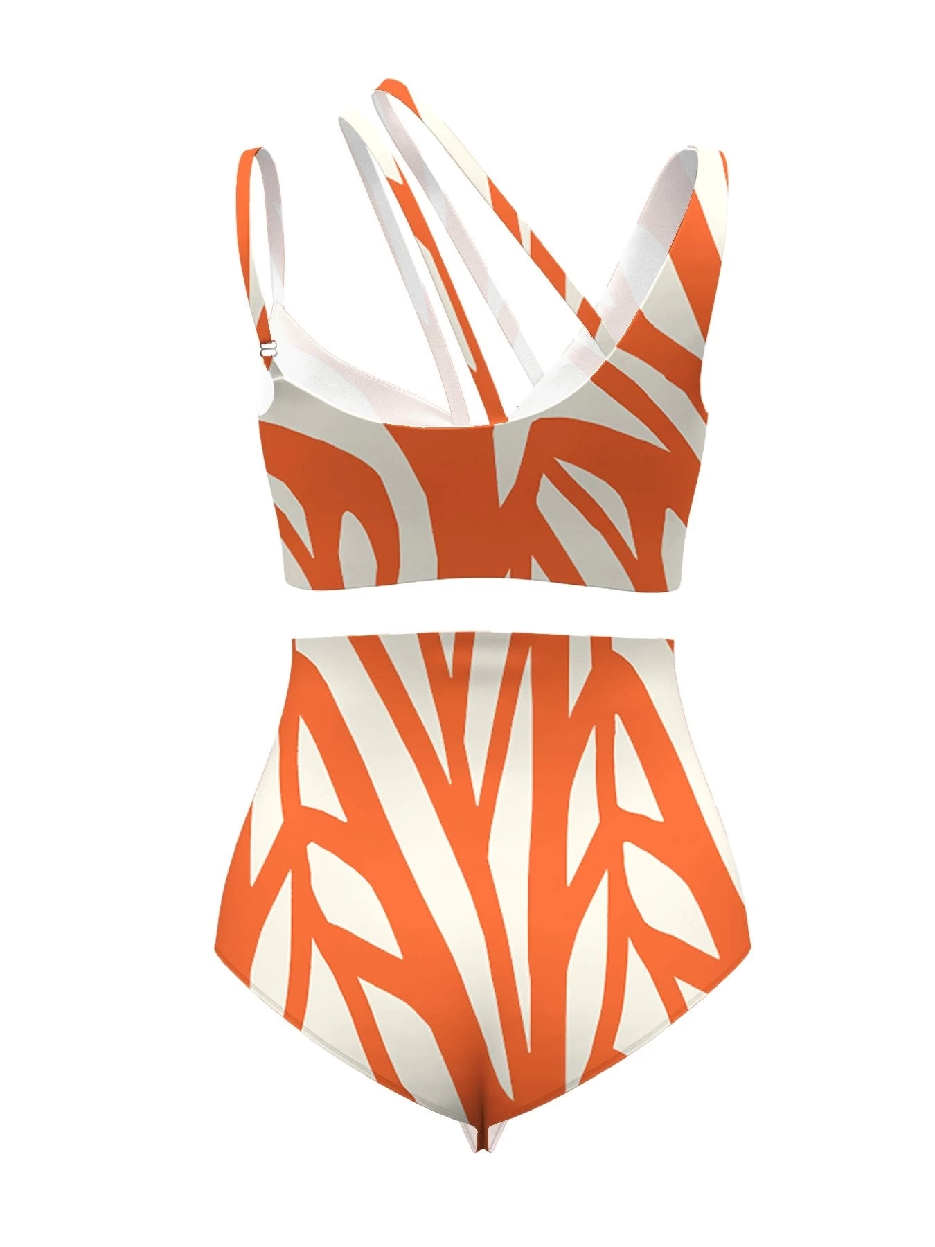 Aram Swimsuit - Bela Orange 7 Aram Swimsuit - Bela Orange – Image 5