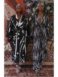 Awa Kimono - Guddi Black