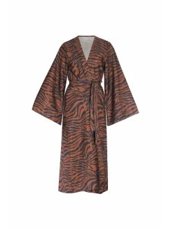 Awa Kimono - Zari Red