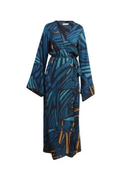 Wrap Dress - Baol Teal -Diarrablu baol wrap dress 246824
