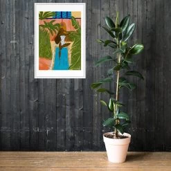 Bayeku In Marrakesh | Framed Art Print -Diarrablu bayeku in marrakech framed art print 389858