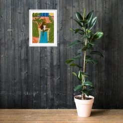 Bayeku In Marrakesh | Framed Art Print -Diarrablu bayeku in marrakech framed art print 684839