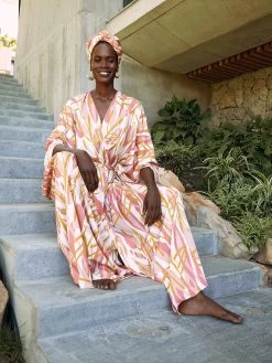 Boubou Kimono - Blossom Rose -Diarrablu boubou kimono blossom rose 717948