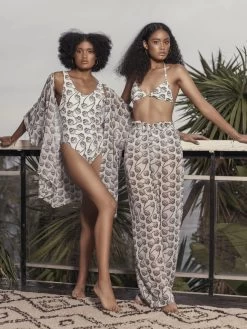 Cabana Kimono - Shell White