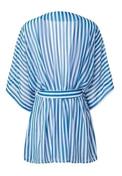 Cabana Kimono - Lines Azul -Diarrablu cabana kimono lines azul 851630
