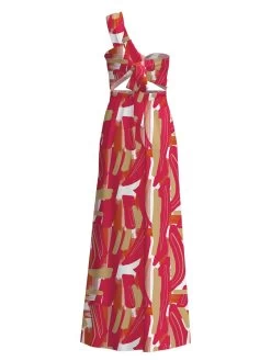 Dalia Dress - Abstract Rose -Diarrablu dalia dress abstract rose 197831