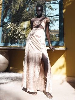 Diarrablu 14 Dalia Dress - Dhaw Gold