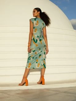 Fany Dress - Saly Vert -Diarrablu fany dress saly vert 900815