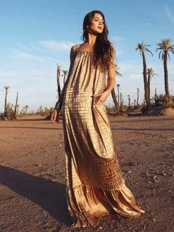 Fari Dress - Dhaw Gold