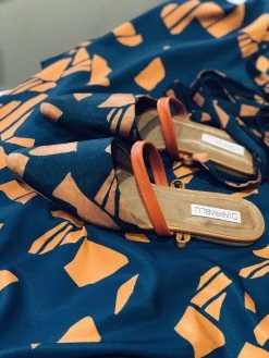 Finetti Mules - Gyraf Blue -Diarrablu finetti gyraf mules 737127