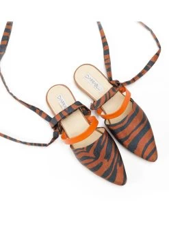 Finetti Mules - Zari Red