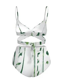 Idya Swimsuit - Garden Vert -Diarrablu idya swimsuit garden vert 506703