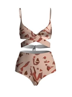 Idya Swimsuit - Saly Rose -Diarrablu idya swimsuit saly rose 600354