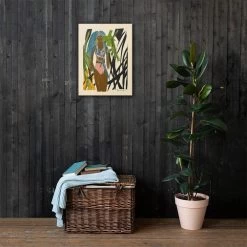 Jigeen Blu | Canvas Print -Diarrablu jigeen blu canvas print 169369