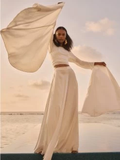 Kinu Top - Rai Blanc -Diarrablu kinu top solid blanc 445766