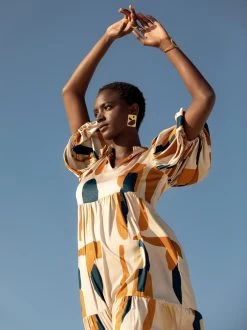 Koni Dress - Tilo Cream -Diarrablu koni dress tilo cream 233497