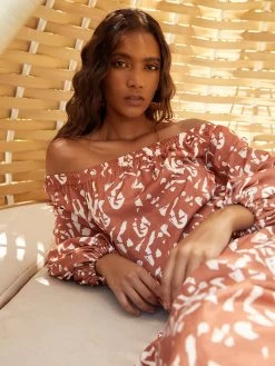 Kudi Dress - Batik Rose -Diarrablu kudi dress batik rose 215581