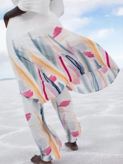 Leer Pants - Arte Blanc -Diarrablu leer pants arte blanc 334098