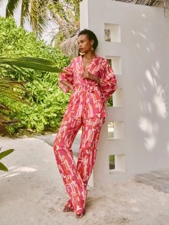 Leer Pants - Atoll Rose -Diarrablu leer pants atoll rose 987338