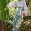 Leer Pants - Flora Green -Diarrablu leer pants flora green 777878