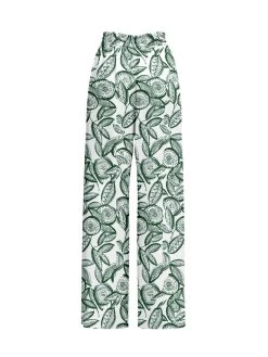 Leer Pants - Flora Green -Diarrablu leer pants flora green 988421