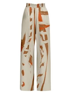 Leer Pants - Garden Cream -Diarrablu leer pants garden cream 421213