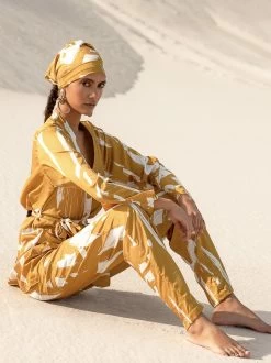 Leer Pants - Suto Gold -Diarrablu leer pants suto gold 414988