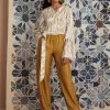 Leer Pants - Texture Gold -Diarrablu leer pants texture gold 719306