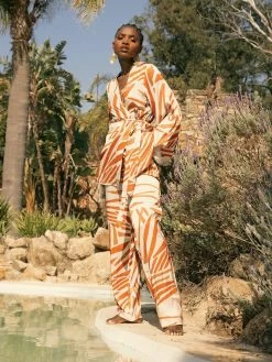 Leer Pants - Zena Cream -Diarrablu leer pants zena cream 605693