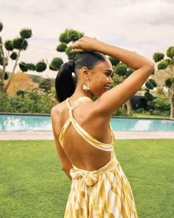 Mailys Dress - Jardin Mustard -Diarrablu mailys dress jardin mustard 119501