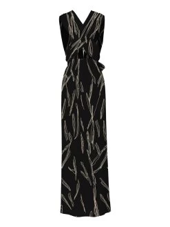 Mailys Dress - Scribble Noir 11 Mailys Dress - Scribble Noir -Diarrablu mailys dress scribble noir 380515