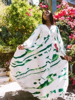 Marieme Dress - Garden Vert