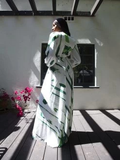 Marieme Dress - Garden Vert -Diarrablu marieme dress garden vert 958309