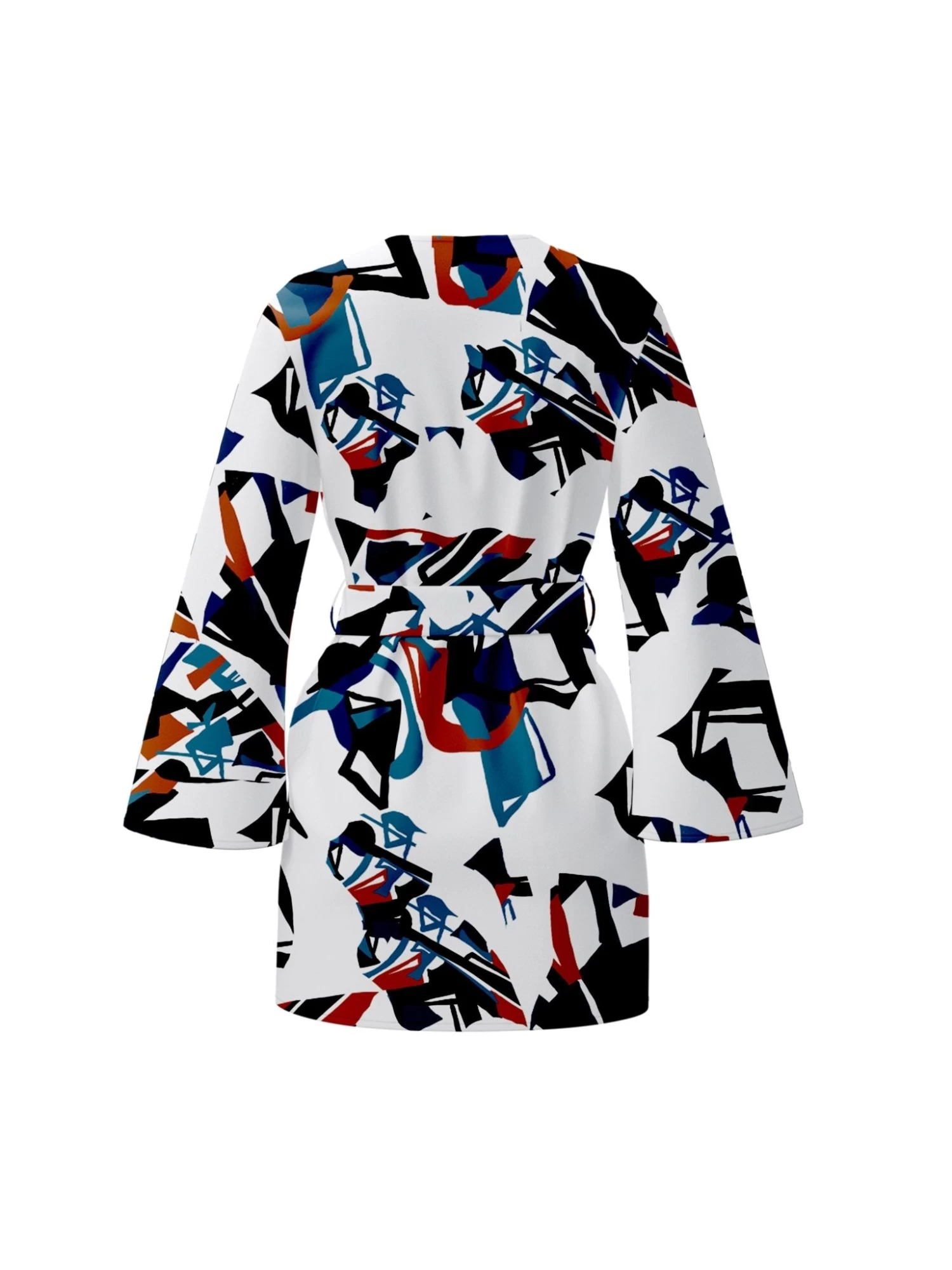 Mini Kimono - Ndar White 5 Mini Kimono - Ndar White – Image 3