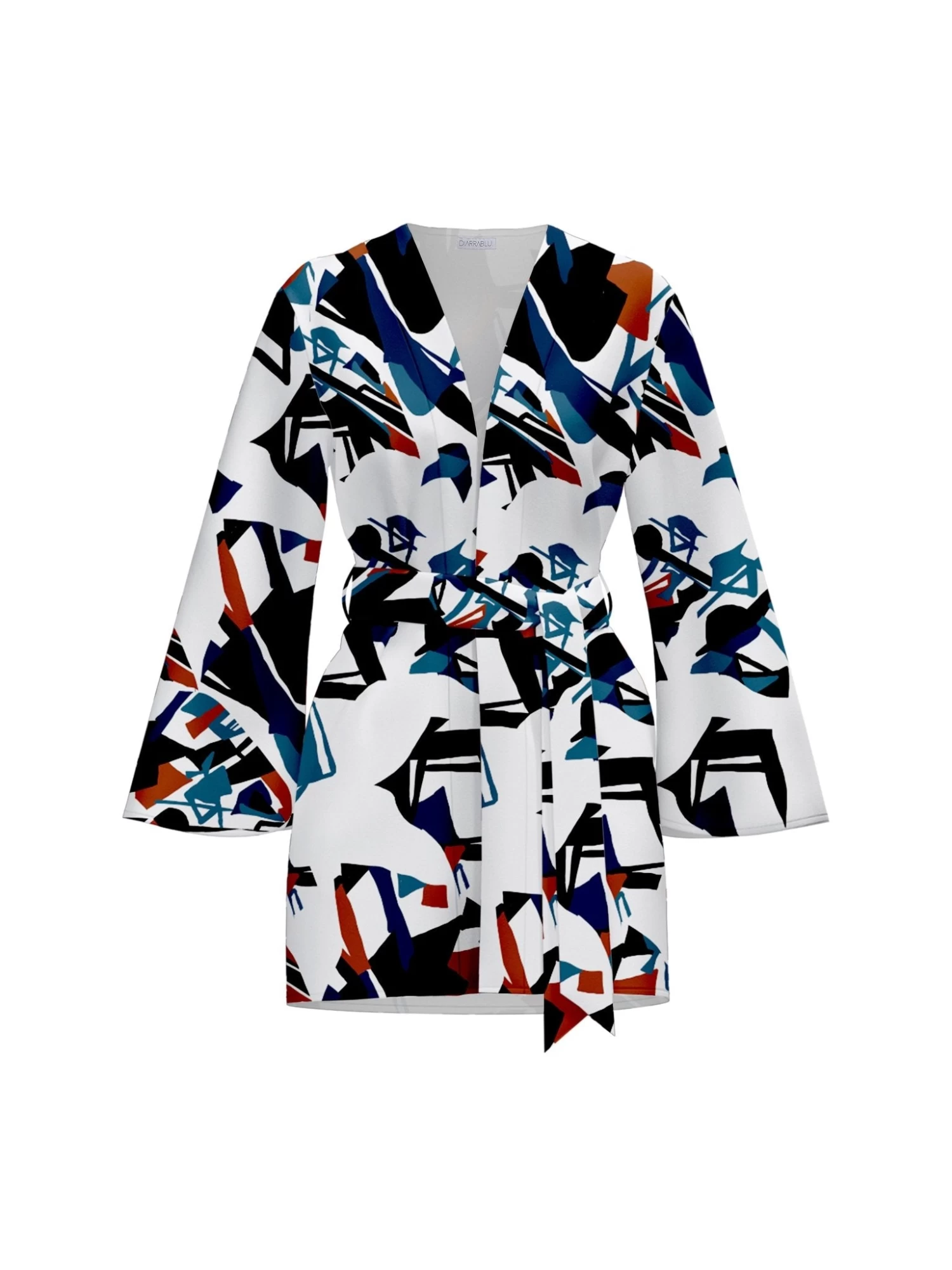 Mini Kimono - Ndar White 4 Mini Kimono - Ndar White – Image 2