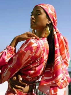 Moussor Headwrap - Atoll Rose