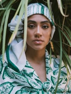 Moussor Headwrap - Garden Vert