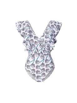 Nabu Swimsuit - Shell White