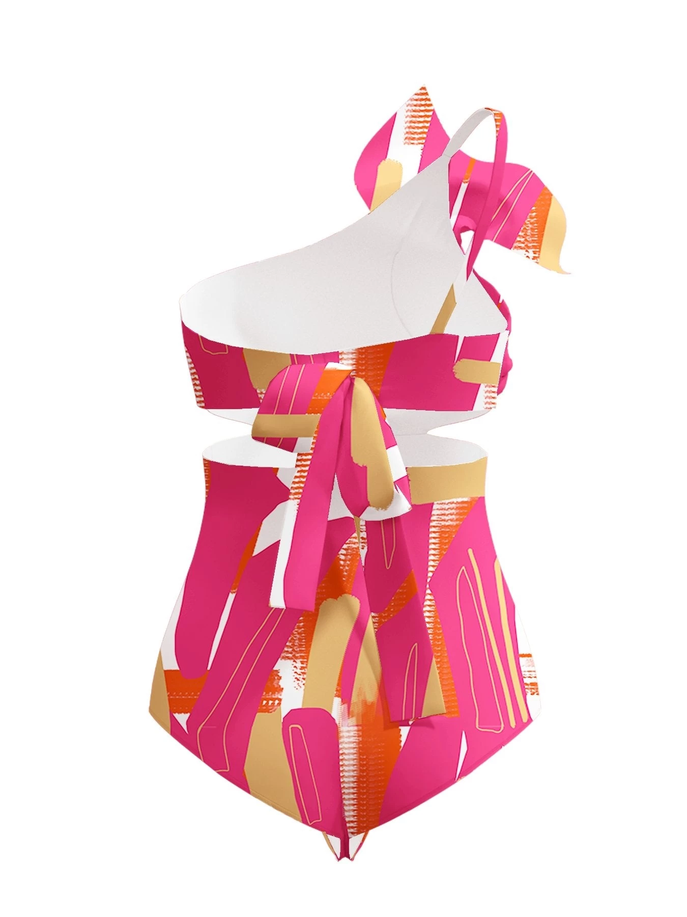 Nia Swimsuit - Abstract Rose 6 Nia Swimsuit - Abstract Rose – Image 5