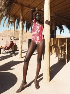 Nia Swimsuit - Abstract Rose 8 Nia Swimsuit - Abstract Rose -Diarrablu nia swimsuit abstract rose 823452