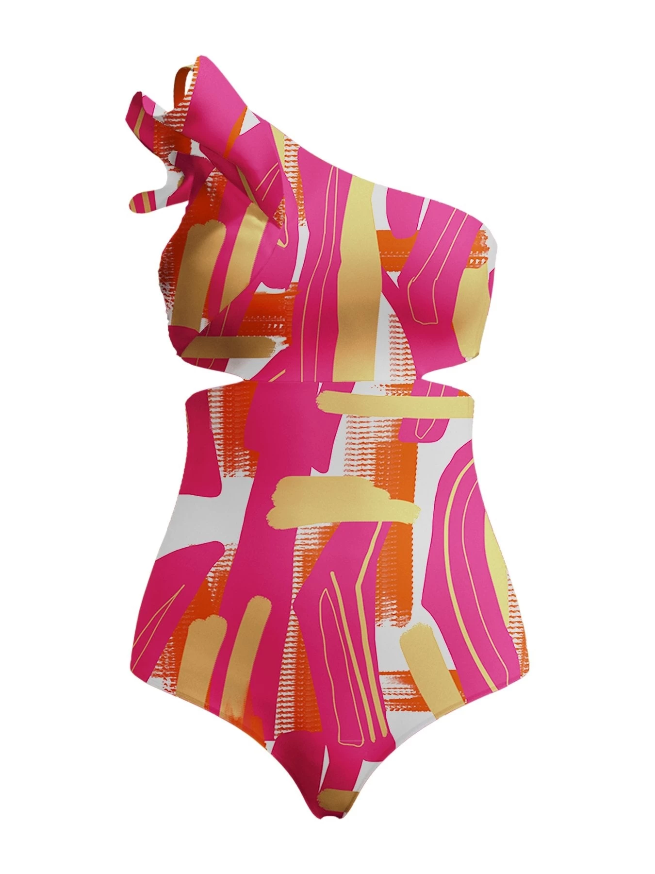 Nia Swimsuit - Abstract Rose 3 Nia Swimsuit - Abstract Rose – Image 2