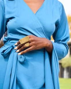 Rectangle Ring - Upcycled Brass -Diarrablu rectangle ring upcycled brass 969238